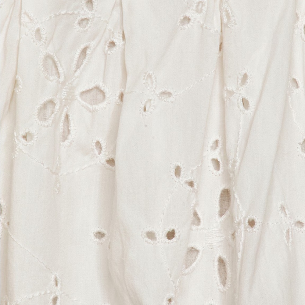 FREE PEOPLE Primavera Eyelet Midi Dress in White, size XS NEW - Picture 8 of 13